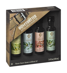 OliveTROTTER 4CT <br>Extra Virgin Olive Oil 3.36 oz 